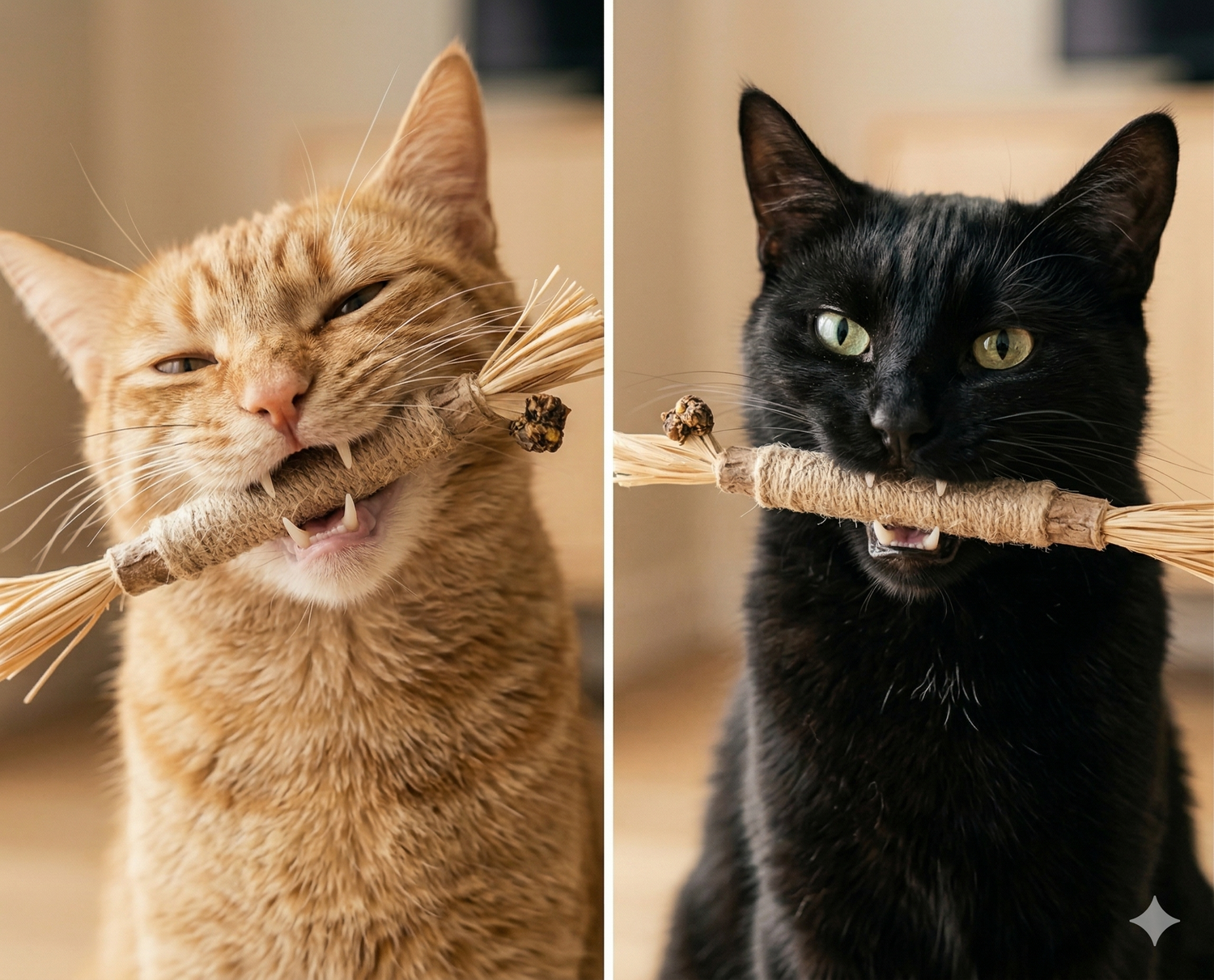 Bâtonnets dentaires naturels à la silvervine pour chats